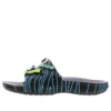 Ron English x Classic Bootlegger Slides “Black Blue”