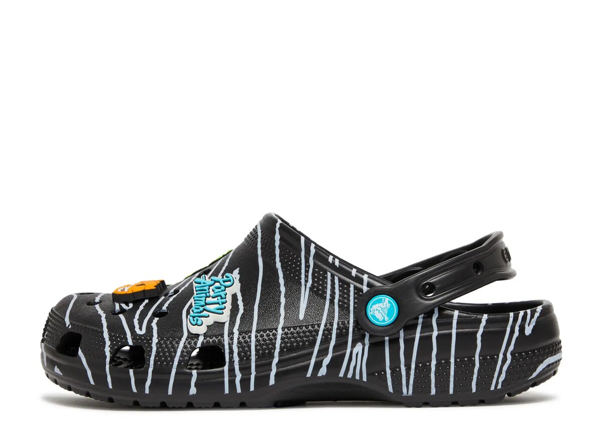 Ron English x Classic Clog ‘Party Animals – Zebra Black’ Ron English x Classic Clog ‘Party Animals – Zebra Black’
