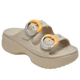 Saturday Platform Dipped Buckle Sandal “Dulce”