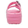 Saturday Platform Dipped Buckle Sandal “Pink Lemonade”