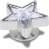 Silver Gem Sparkle Star Jibbitz™ Charms