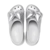Siren Metallic Bow Clogs “Silver” Siren Metallic Bow Clogs “Silver”