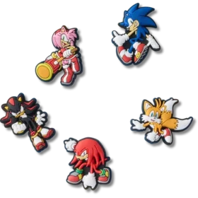 Sonic the Hedgehog 5Pck Jibbitz™ Charms