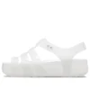 Splash Glossy Fisherman Sandal “White”