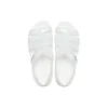 Splash Glossy Fisherman Sandal “White”