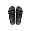 Splash Strappy Sandals “Black”