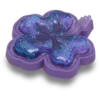 Squish Purple Hibiscus Jibbitz™ Charms
