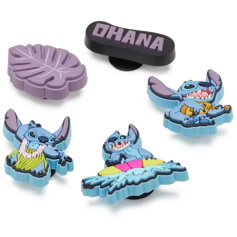 Stitch Tropical 5 Pack Jibbitz™ Charms Stitch Tropical 5 Pack Jibbitz™ Charms