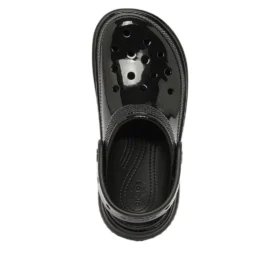 Stomp High Shine Clog “Black”