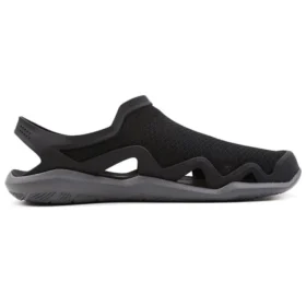 Swiftwater Wave Sandal Flats “Black Grey”