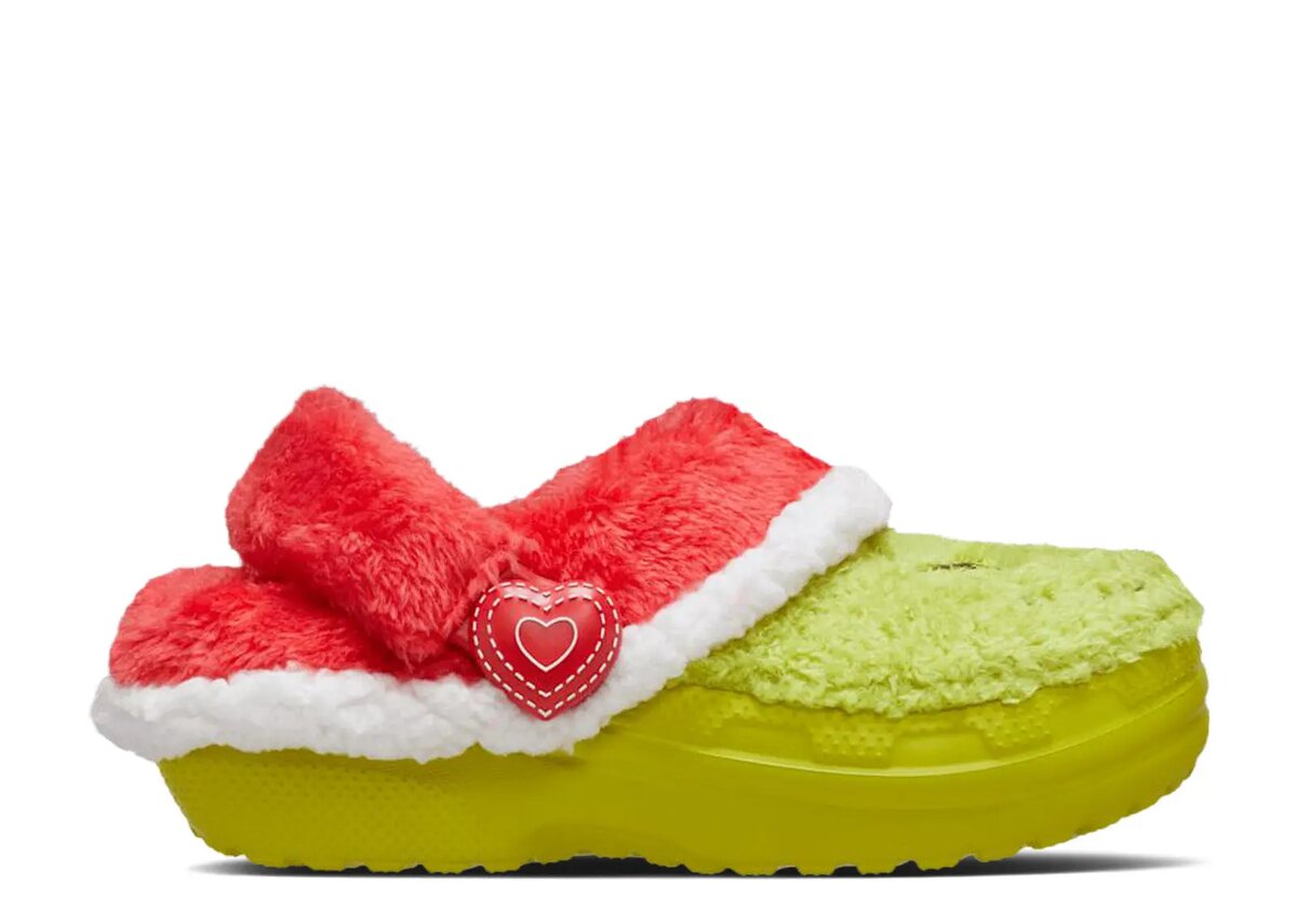 The Grinch x Classic Lined Clog Toddler ‘Stealing Christmas’ The Grinch x Classic Lined Clog Toddler ‘Stealing Christmas’