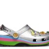 The Powerpuff Girls x Classic Clog Kids ‘Metallic Silver’ The Powerpuff Girls x Classic Clog Kids ‘Metallic Silver’