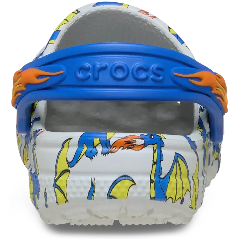 Toddler Classic Dragon Graphic Clog Toddler Classic Dragon Graphic Clog
