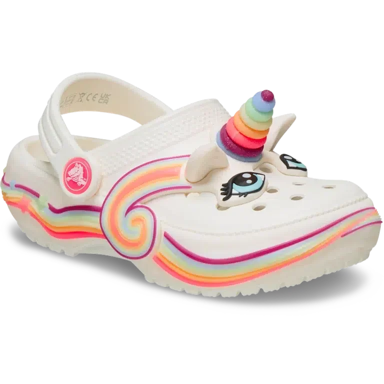 Toddler Classic Iam Unicorn Lights Clog Toddler Classic Iam Unicorn Lights Clog