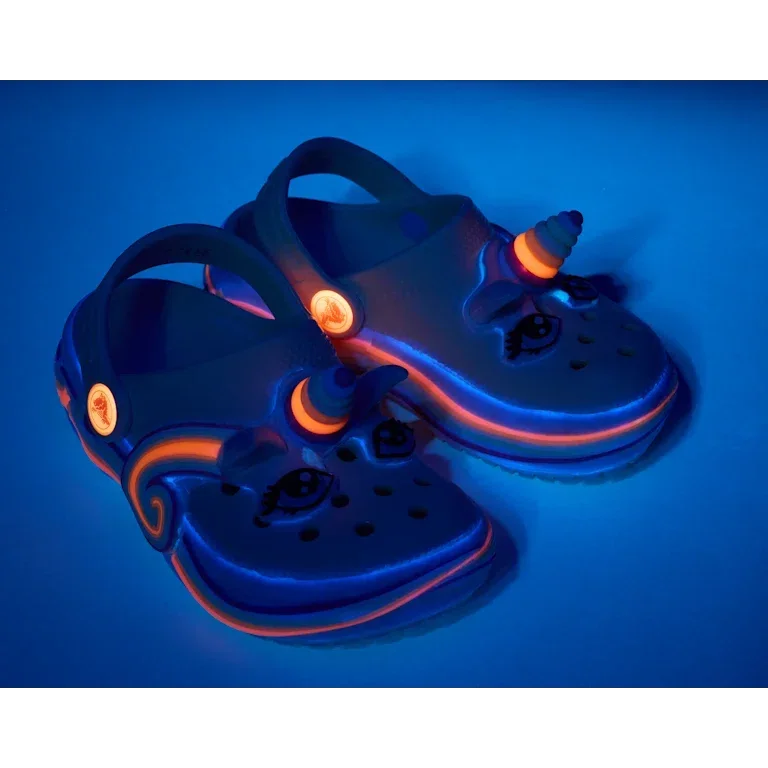 Toddler Classic Iam Unicorn Lights Clog Toddler Classic Iam Unicorn Lights Clog