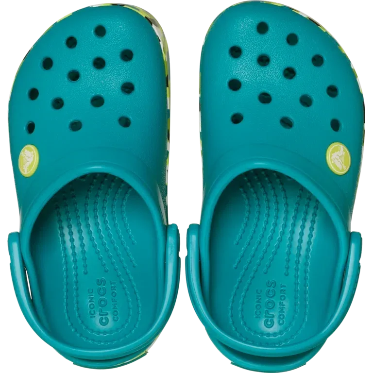 Toddler Crocband Glow Confetti Band Clog Toddler Crocband Glow Confetti Band Clog