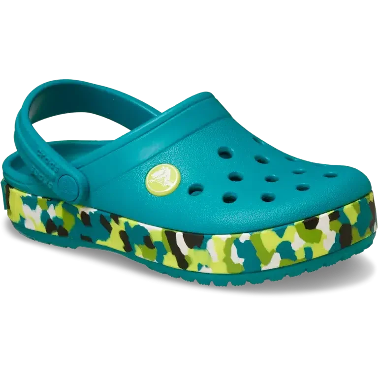 Toddler Crocband Glow Confetti Band Clog Toddler Crocband Glow Confetti Band Clog