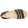 Tulum Flat Sandals “Black”