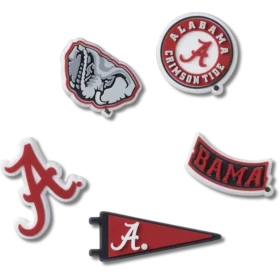 University of Alabama 5 Pack Jibbitz™ Charms University of Alabama 5 Pack Jibbitz™ Charms