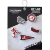 University of Alabama 5 Pack Jibbitz™ Charms