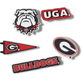 University of Georgia 5 Pack Jibbitz™ Charms University of Georgia 5 Pack Jibbitz™ Charms