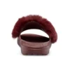 Wine Red Slippers