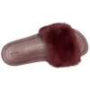 Wine Red Slippers