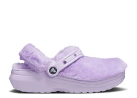 Wmns Classic Lined Clog ‘Fur Sure – Lavender’
